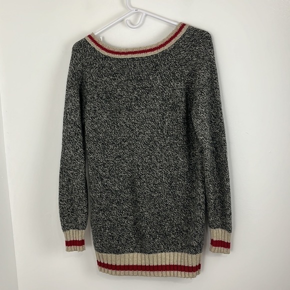 Roots Salt & Pepper Wool-Blend Cabin Sweater - Picture 7 of 8